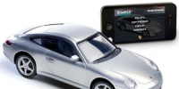 <strong>SilverLit Interactive Bluetooth R/C Porsche 911 Carrera ($79.99)</strong><br />Our tween testers' toy of the year, an RC model car that you control with your iPhone. Connected by Bluetooth, you can wireless steer the car RC car, and also control the lights.  You can control the car with virtual joysticks or by using tilt-control.  Kid testers loved the speed it was capable of and the great sound effects.  VROOOOOmmmmm!
